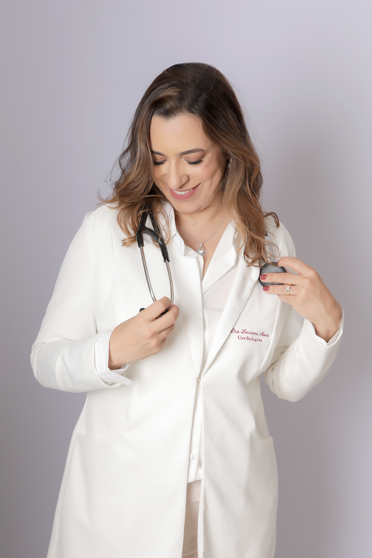Dra. Luciana Maia em atendimento
